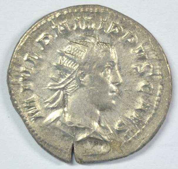 High end Roman Silver Ancient of Philip II, 244-249 AD