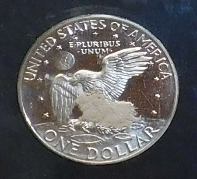 1971 PROOF Silver Ike Dol (no box)