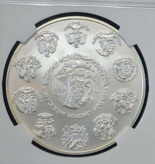2013 Mexico 1 Onza  ER NGC MS 70