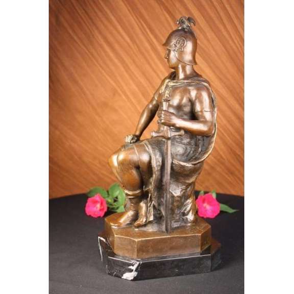 Roman Legion Bronze Sculpture