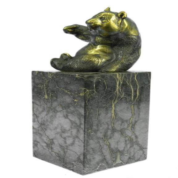 The Panda Cute Animal Edition Bronze Sculpture