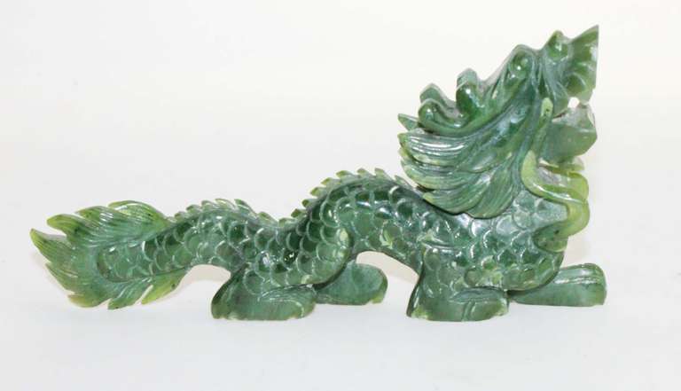 Powerful Nephrite Dragon