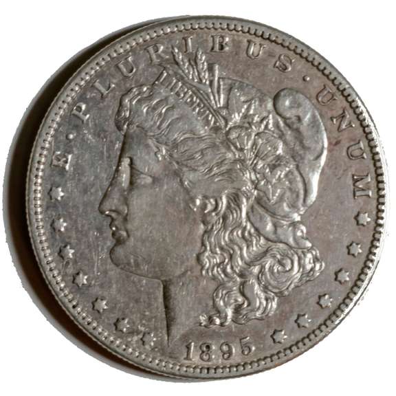 1895 S Morgan Silver Dollar