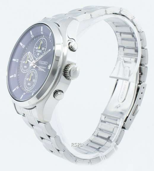Seiko Chronograph Blue Dial