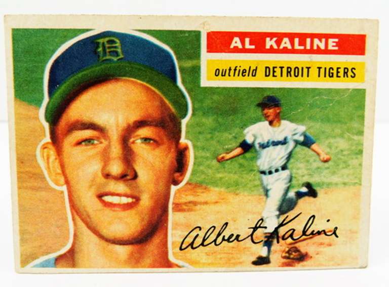 1956 Al Kaline Topps Baseball Card