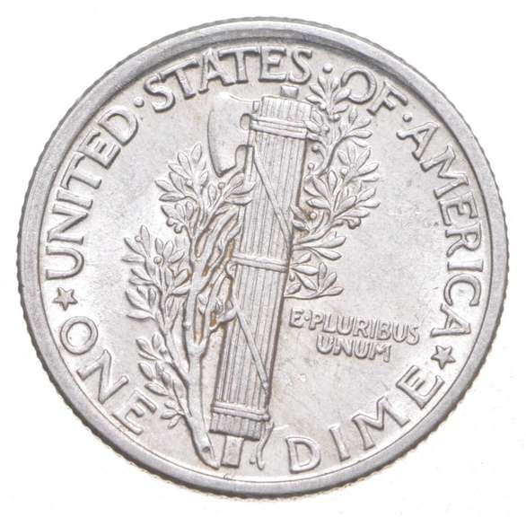 1919 Mercury Silver Dime