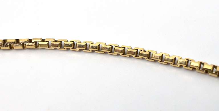 14KT Yellow Gold 18 inch Box Chain