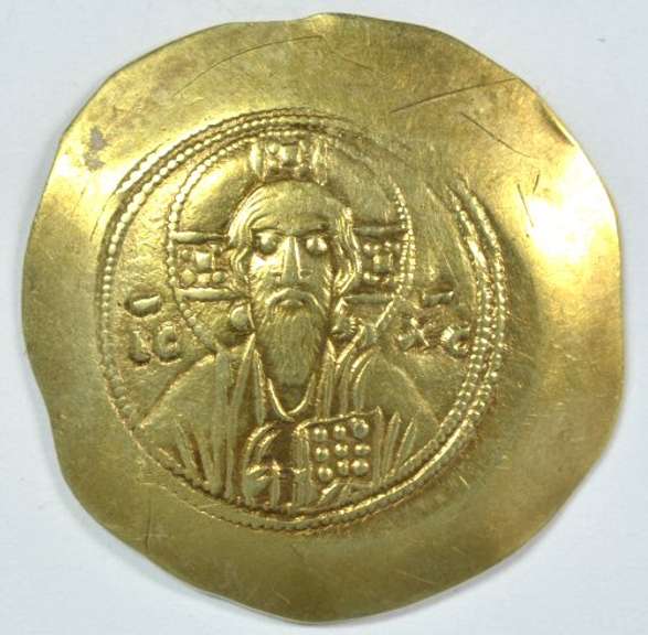 Byzantine Gold Histamenon of Michael VII, Christ 1071AD