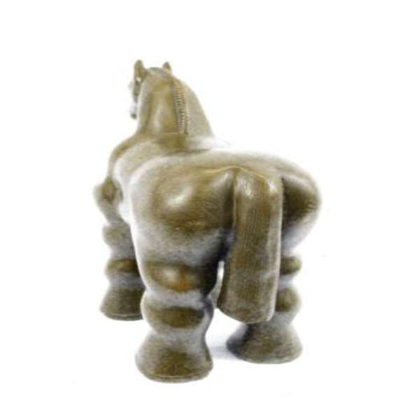 Modern Roman Horse Bronze Statue