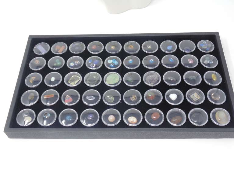 Loose Colored Stones in Tray