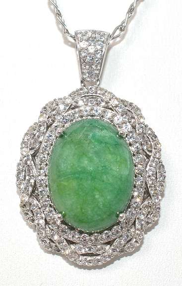 Glorious Natural Emerald & Sapphire Necklace