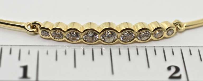 Charming Joie De Viv 18K Moissanite Bracelet
