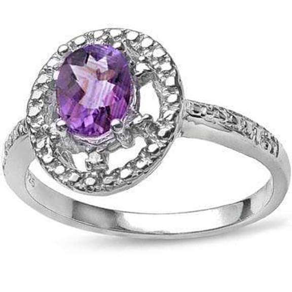 Amethyst 925 Sterling Ring