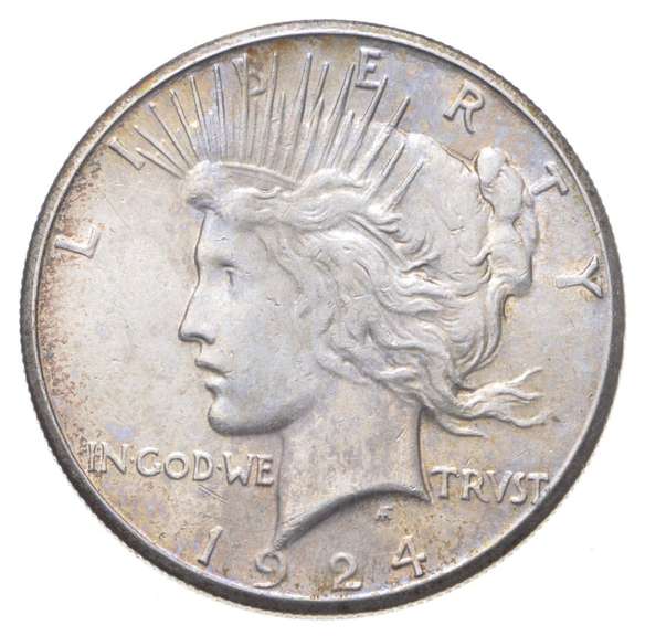 1924-S Peace Silver Dollar