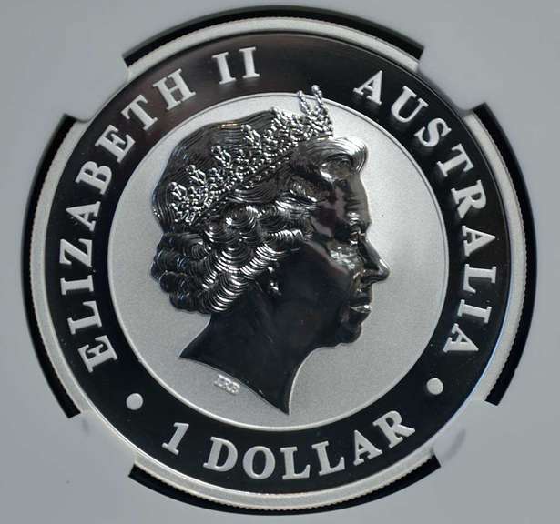 2013 P Australia Koala S$1 NGC ER MS 70