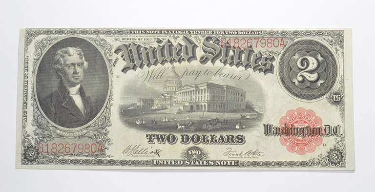 1917 $2.00 United States Large Note