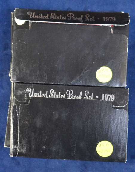Lot of 6 1979 Proof Sets
