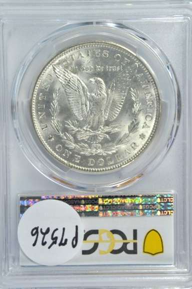 Better near Gem BU 1888 Morgan Silver Dollar. PCGS MS64