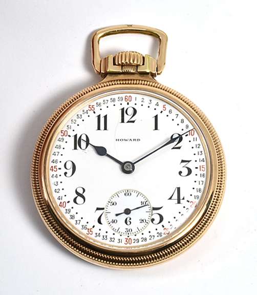 Valuable Howard 21 Jewel Railroad Watch