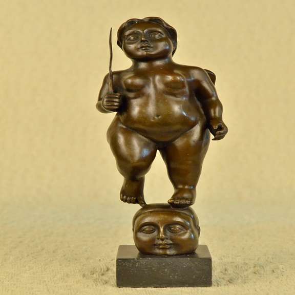 Standing Angel Bronze Sculpture