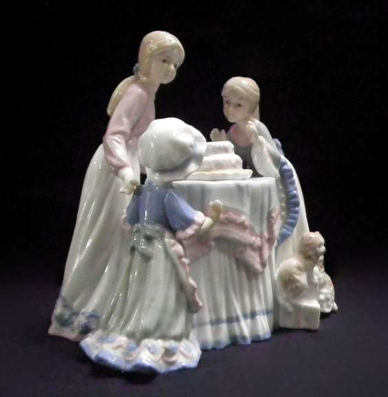 Make a Wish Birthday Cake Porcelain
