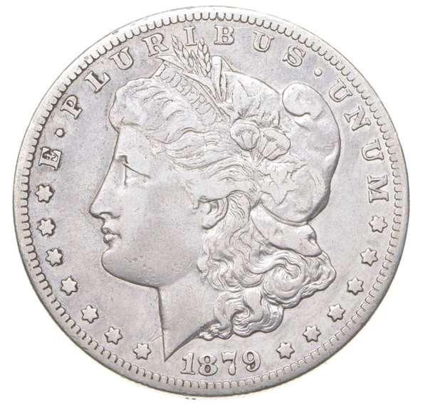 1879-CC Morgan Silver Dollar