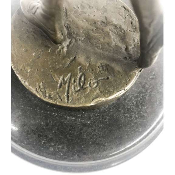 Abstract Ballerina Bronze Sculpture Figurine