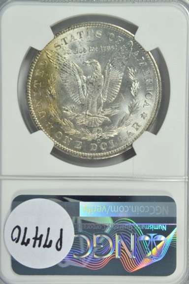 Impressive Gem BU 1904-O Morgan Silver Dollar. NGC MS65