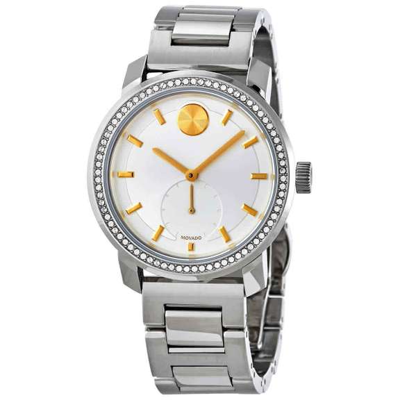 Movado Quartz Silver Dial  Watch