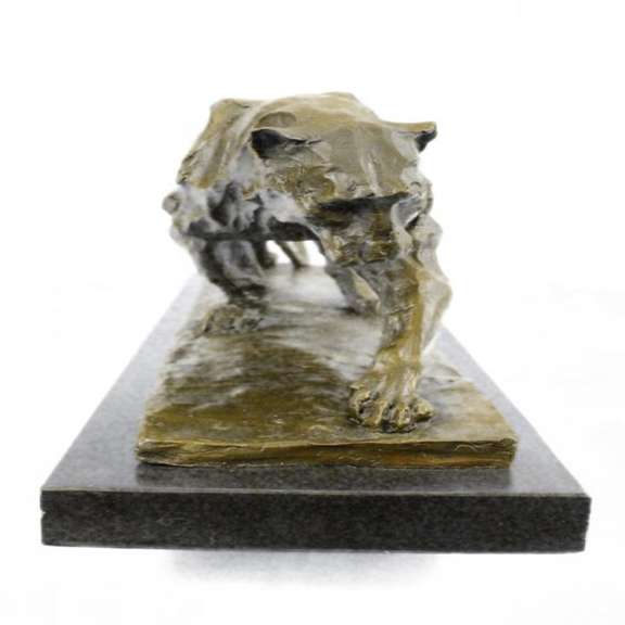 Animal Edition Lion Wildlife Bronze Statue