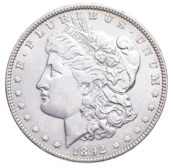 1892 Morgan Silver Dollar