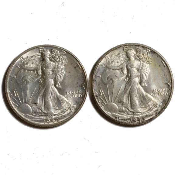 1944 &1945 Raw BU Walkers