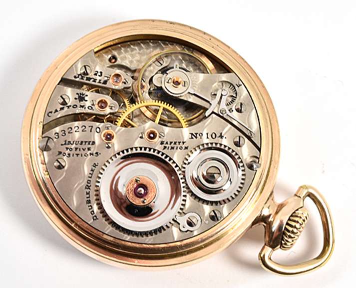 Wonderful Hampden 23 Jewel Railroad Watch