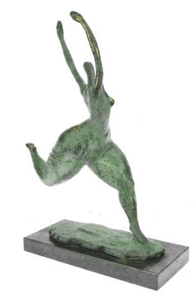 Female Figure Bronze Sculpture