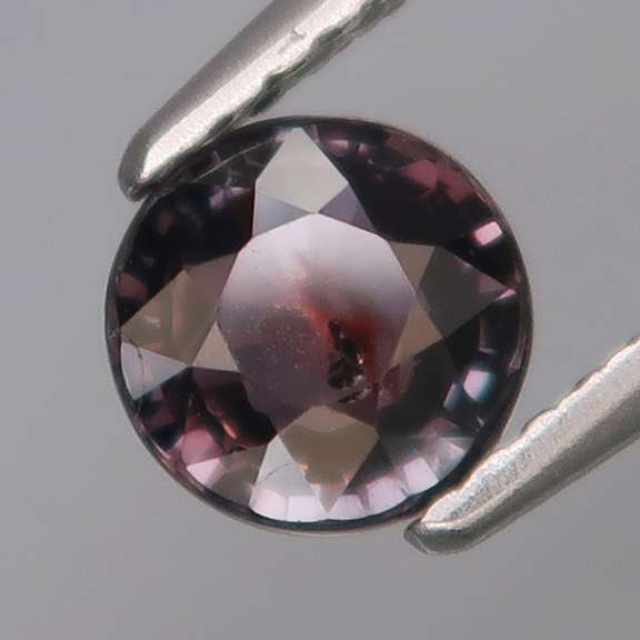 UNHEATED! 1.24ct violet Songean Sapphire solitaire