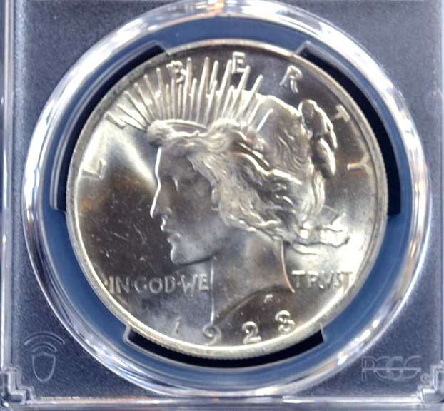 1923 Peace Dollar PCGS MS64