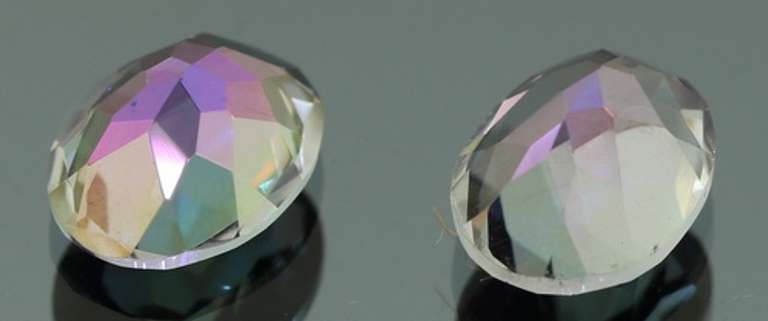 Rich pair of Mystic Quartz weighing 3.40ct