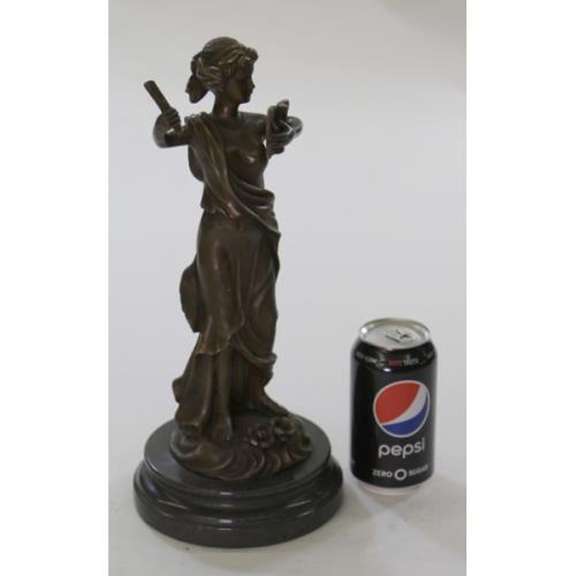 Greek goddess of Wisdom Athena Bronze Sculpture