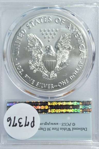 Flawless 2019 $1 Silver Eagle. PCGS MS70 FIRST STRIKE