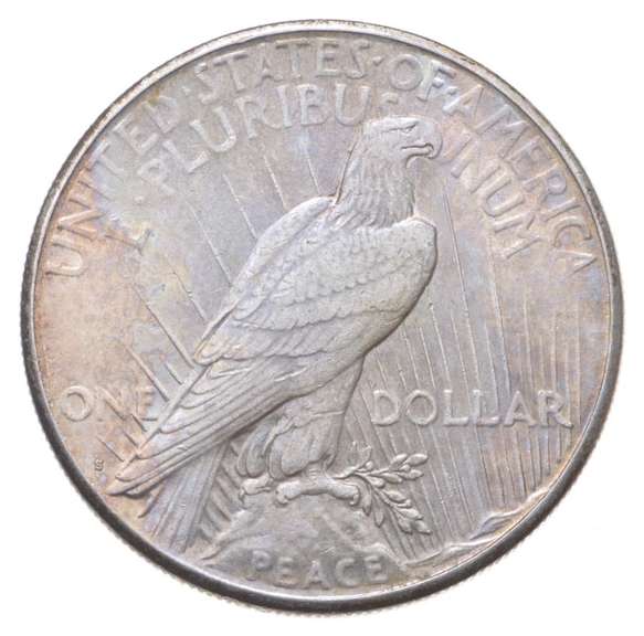 1924-S Peace Silver Dollar