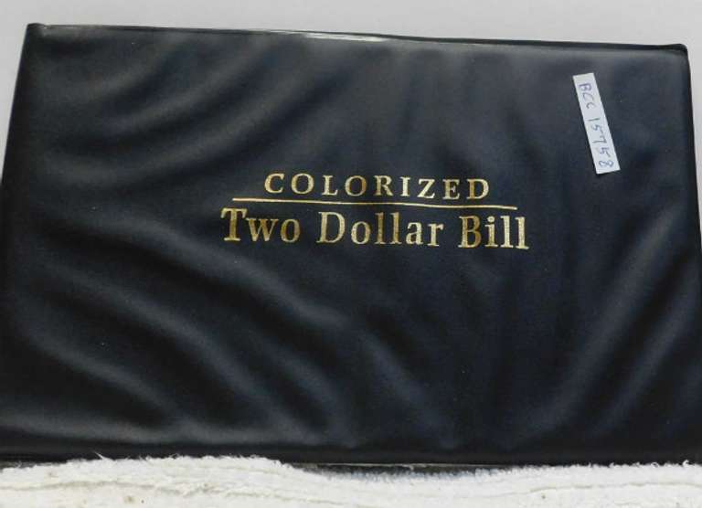 Colorized $2.00 Bill, US Note