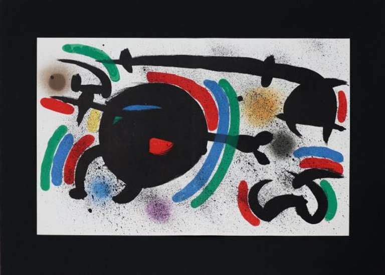 JOAN MIRO UNTITLED 1972