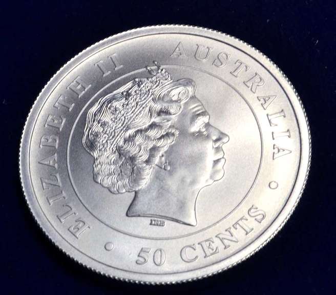 2014 Australia 1/2 OZ Silver Great White Shark