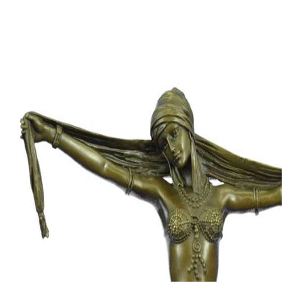 Classic Belly Dancer Bronze Sculpture