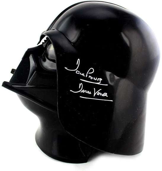 David Prowse Signed Star Wars Darth Vader  Helmet
