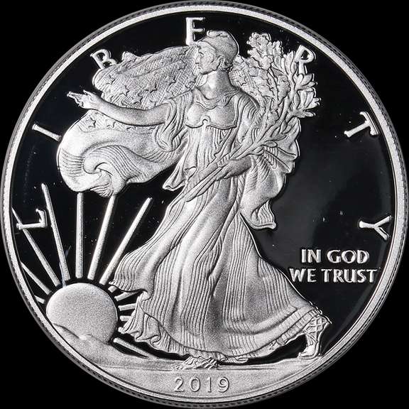2019-W Silver American Eagle $1 Congratulations Set