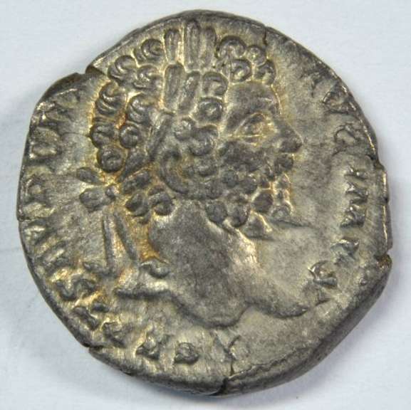 Super Septimius Severus Roman Silver Denarius, 211 AD