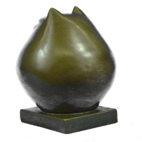 Modern Art Bronze Fat Cat Bronze Sculpture