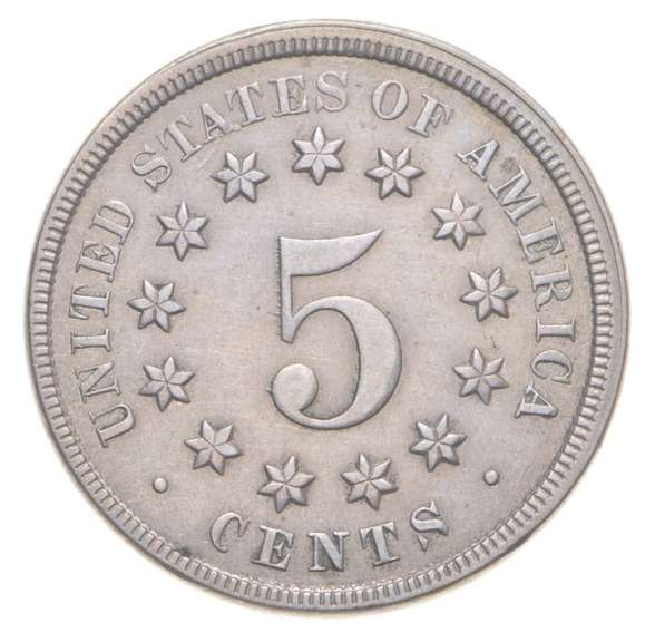 1868 Shield Nickel