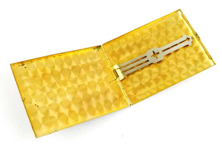 Vintage Evans Silverplate Cigarette/Card Case